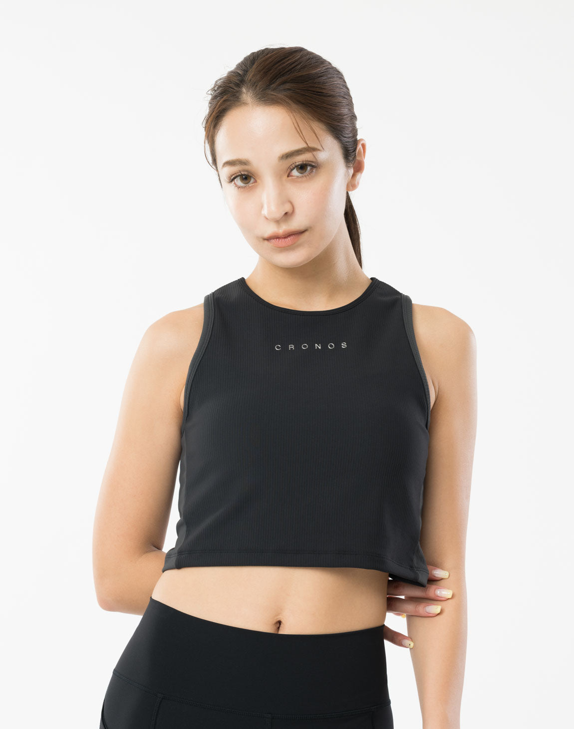 CRONOS WOMEN FlexTank Top【BLACK】