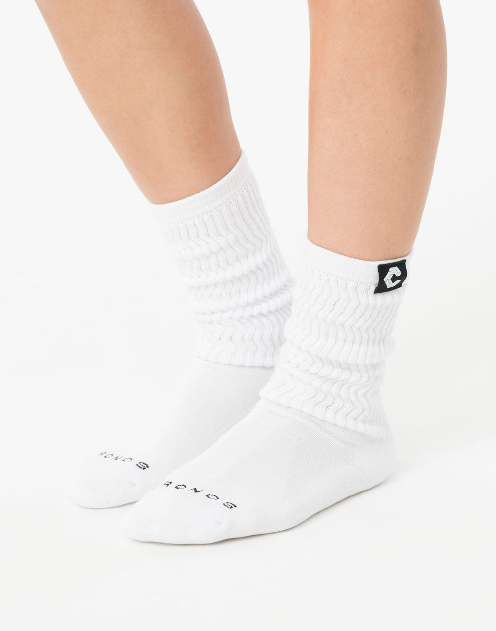 CRONOS WOMEN LooseFit Socks【WHITE】