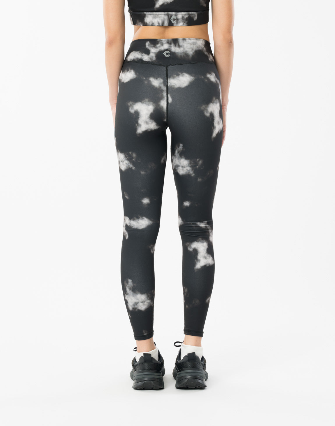 クロノス cronos レディースレギンス CRONOS WOMEN DOUBLE STRIPES LEGGINGS【NAVY】