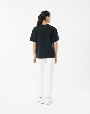 CRONOS WOMEN Relaxed T-SHIRT [BLACK]