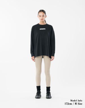 CRONOS WOMEN Reflect LONGSLEEVE【BLACK】