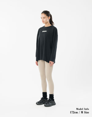 CRONOS WOMEN Reflect LONGSLEEVE【BLACK】