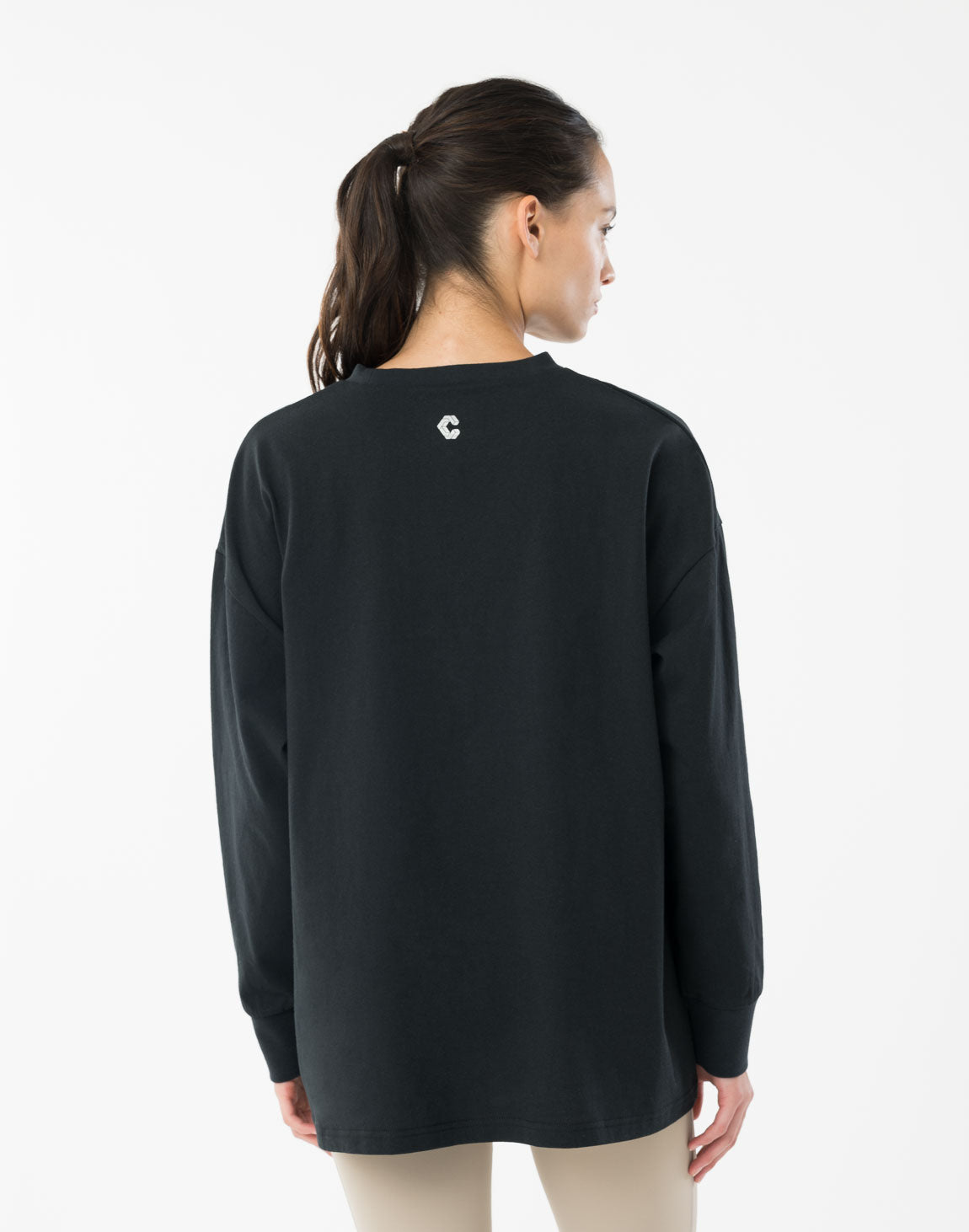 CRONOS WOMEN Reflect LONGSLEEVE【BLACK】