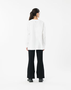 CRONOS WOMEN Reflect LONGSLEEVE【WHITE】