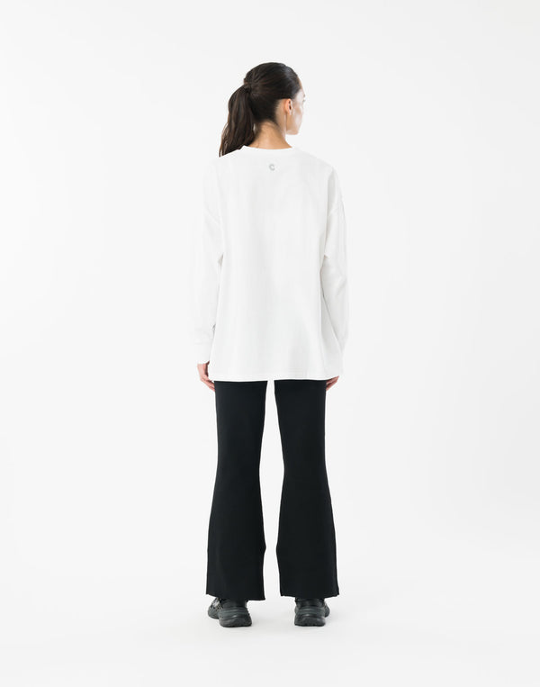 CRONOS WOMEN Reflect LONGSLEEVE【WHITE】