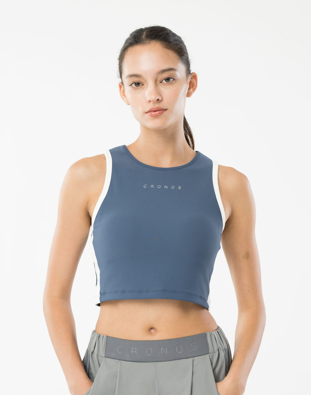 CRONOS WOMEN FlexTank Top【BLUE】
