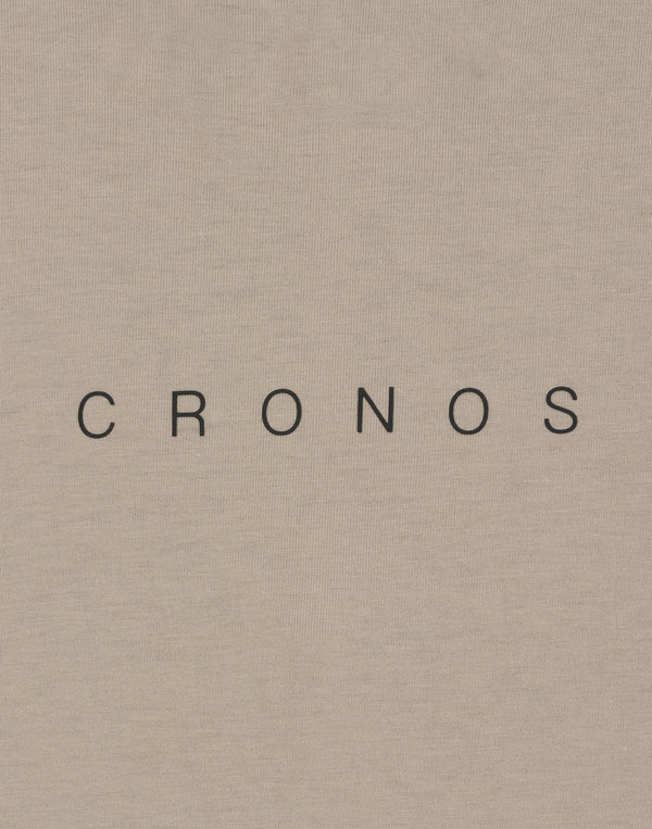 CRONOS CROSSLINE L/S TEE【GREIGE】