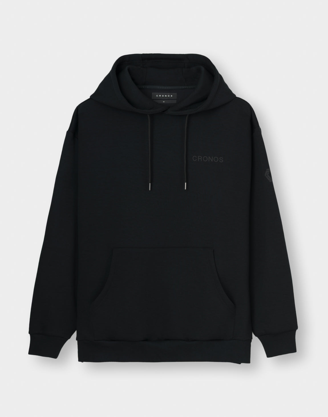 CRONOS CIRCLE LOGO HOODIE【BLACK】