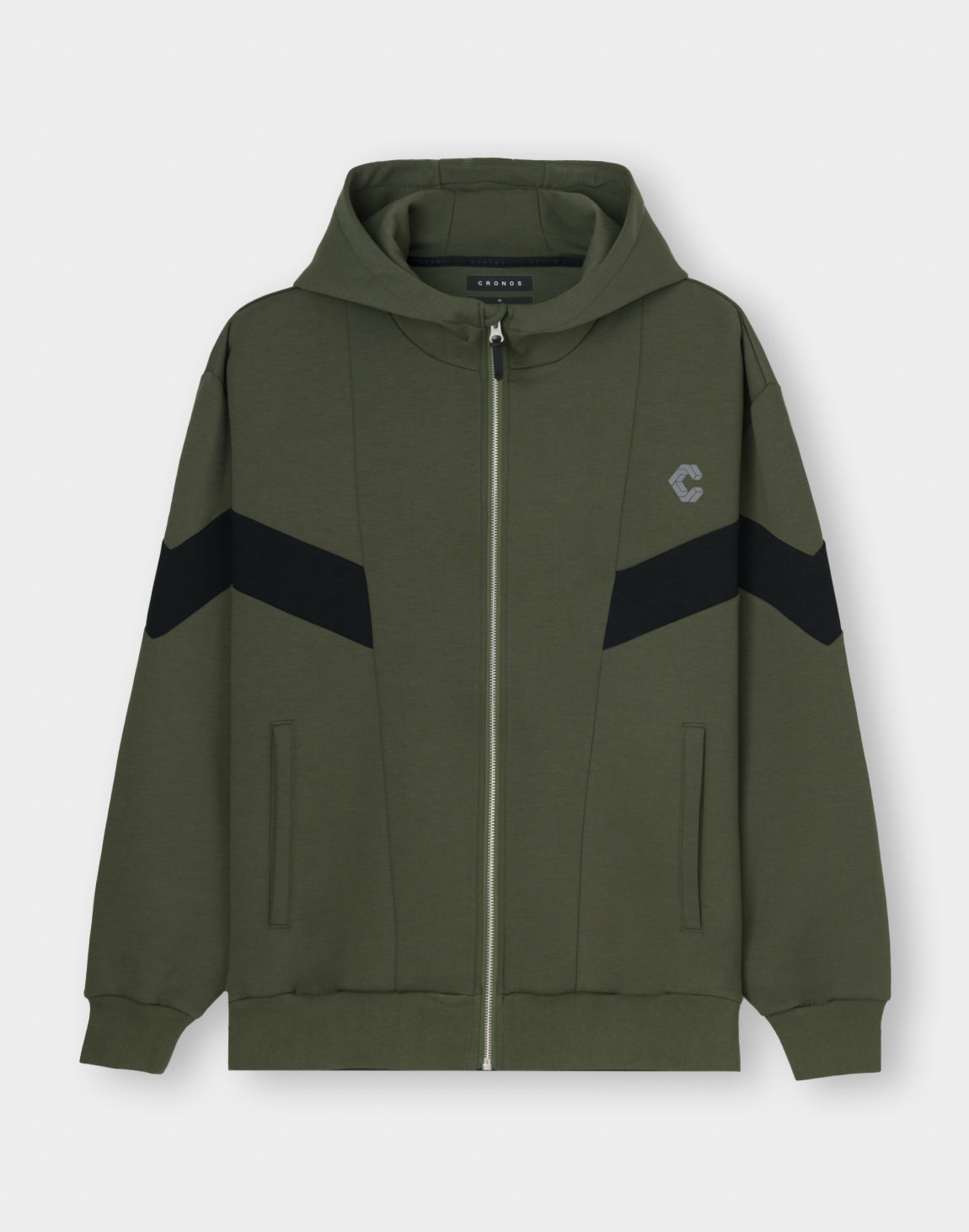 クロノスパーカーL CRONOS Apex Line Zip Foodie【BLACK×ORANGE】