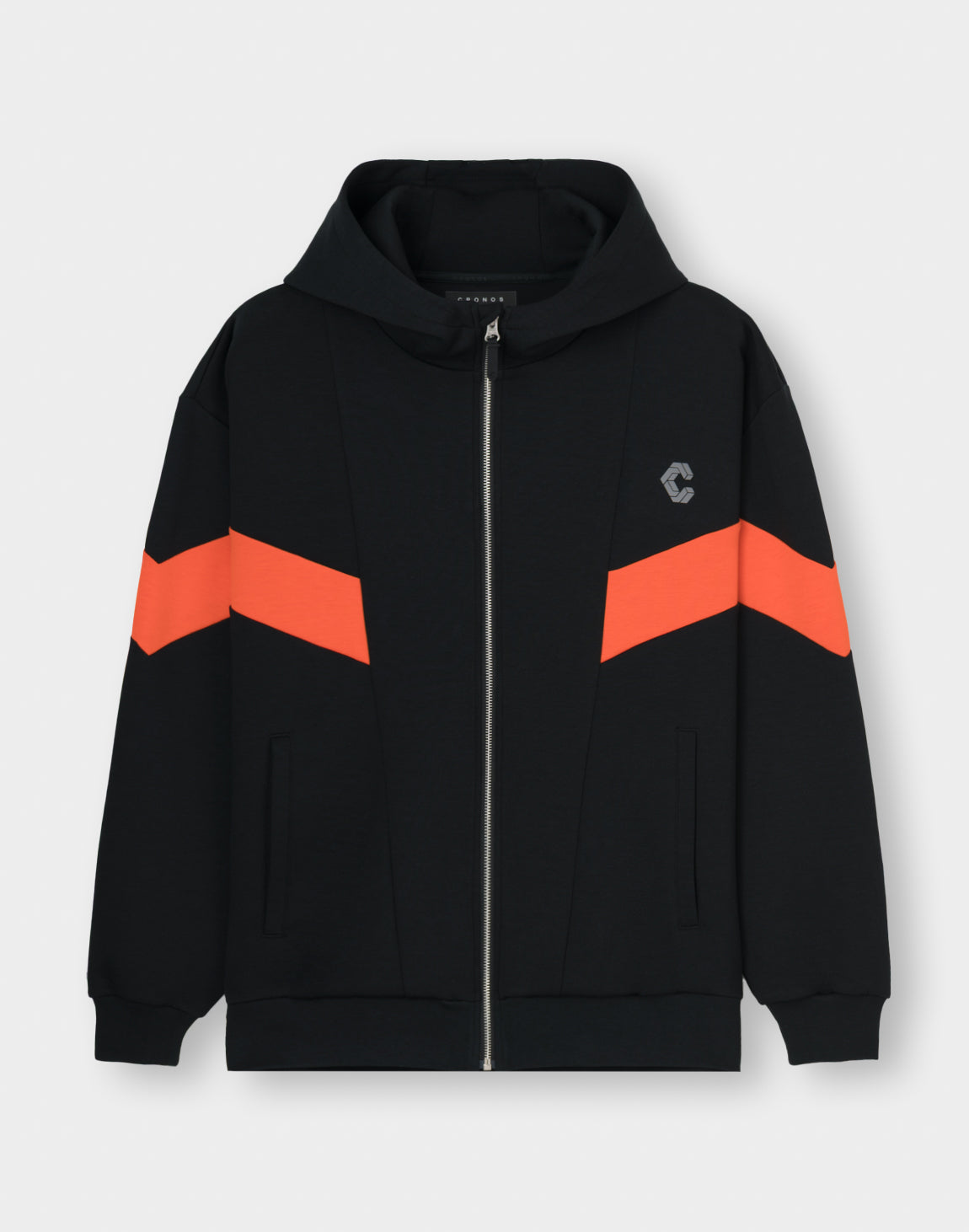 CRONOS Apex Line Zip Foodie【BLACK×ORANGE】
