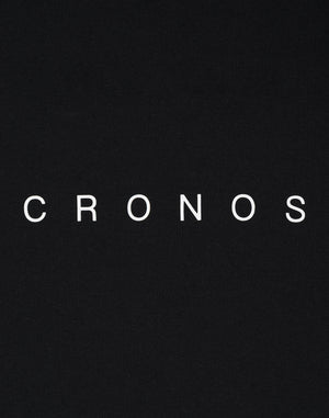 CRONOS TWIN STRIPE HOODIE【BLACK×WHITE】
