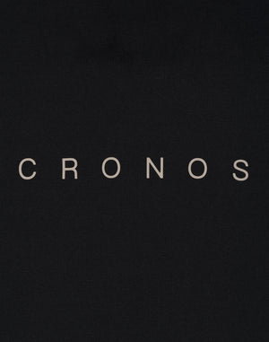 CRONOS TWIN STRIPE HOODIE【BLACK×GREIGE】