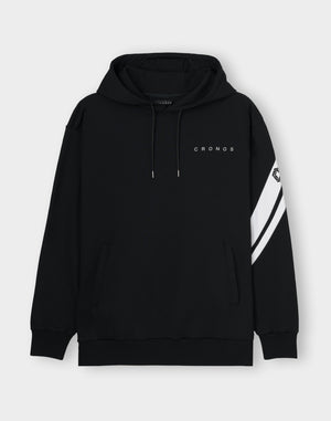 CRONOS CROSSLINE HOODIE【BLACK】