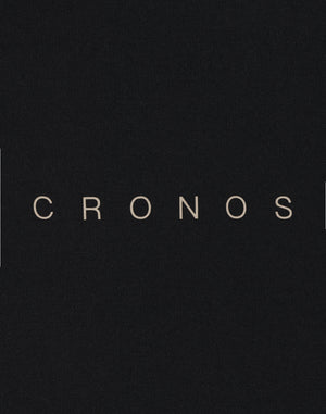CRONOS CROSSLINE HOODIE【BLACK×GREIGE】