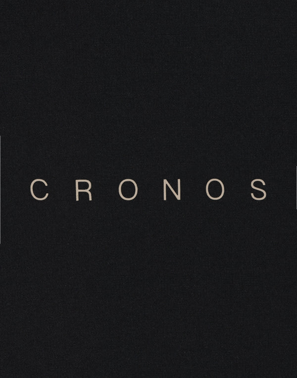CRONOS CROSSLINE HOODIE【BLACK×GREIGE】