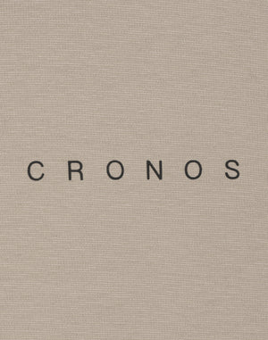 CRONOS CROSSLINE HOODIE【GREIGE】