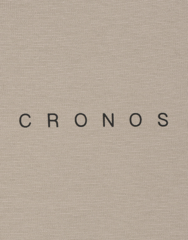 CRONOS CROSSLINE HOODIE【GREIGE】