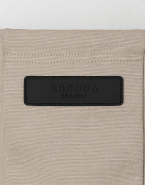 CRONOS CROSSLINE HOODIE【GREIGE】