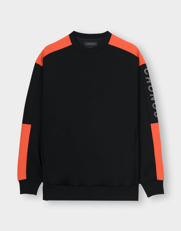 CRONOS Apex Line SWEAT【BLACK×ORANGE】