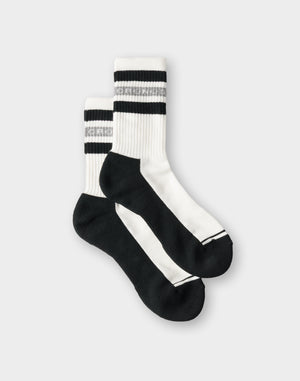 CRONOS Logo Band Socks【WHITE】
