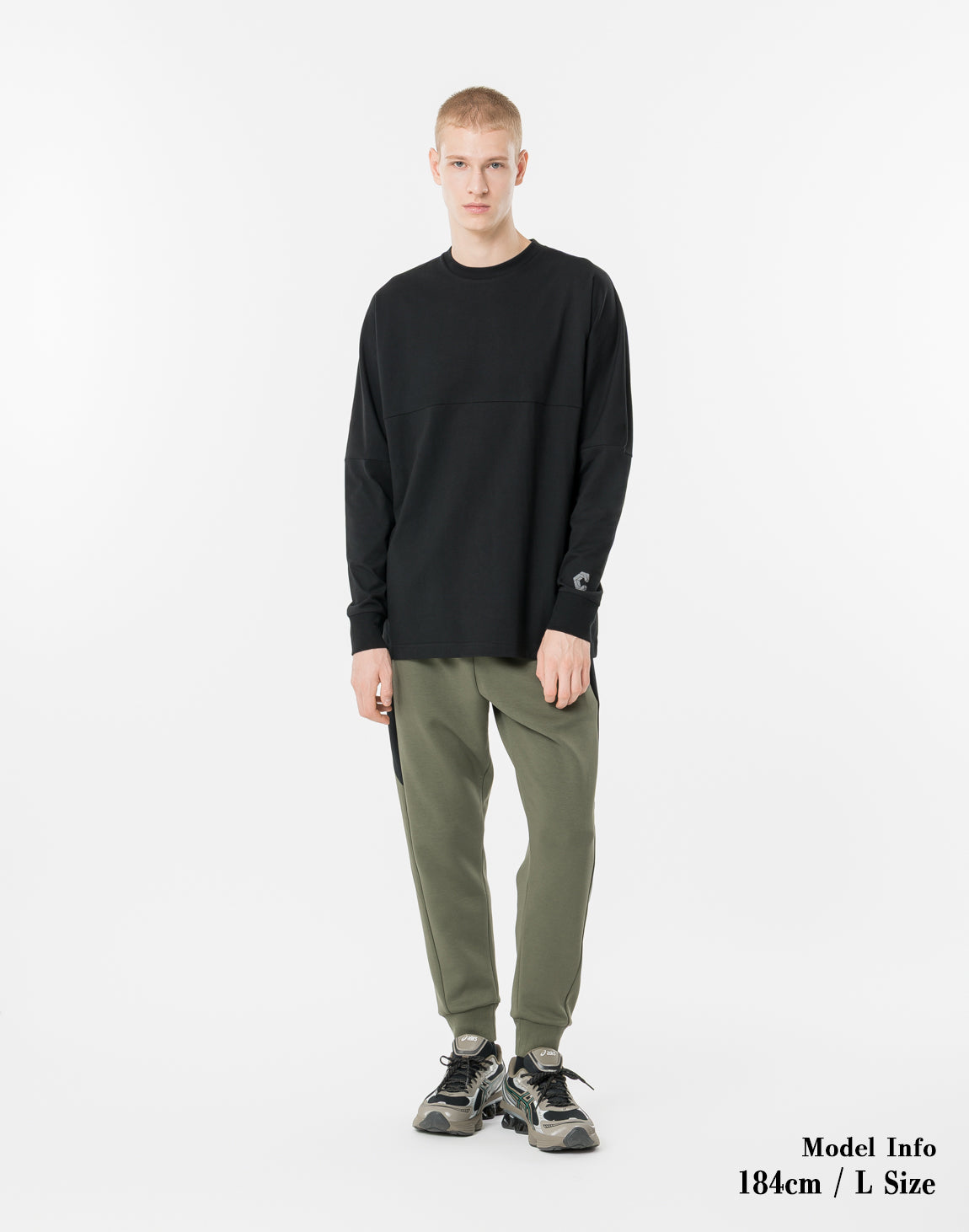 CRONOS Icon Dolman L/S TEE【BLACK】