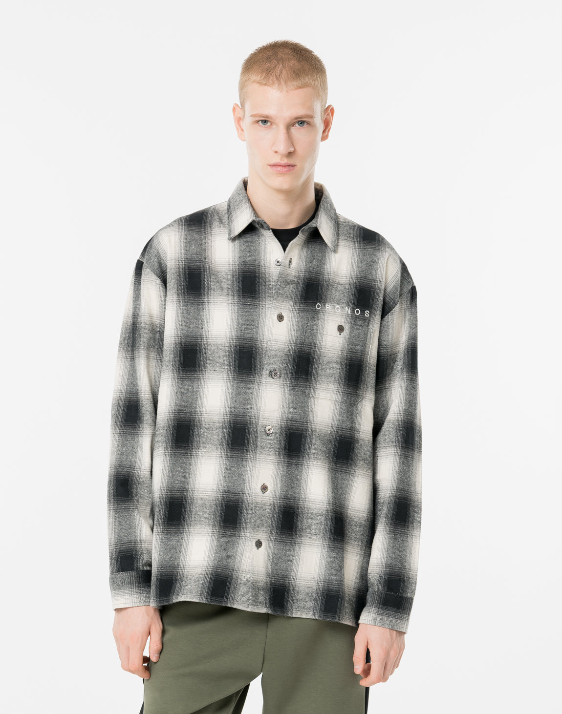 CRONOS BLACK 半袖シャツ M ライトブルー CRONOS BLACK 半袖シャツ M ライトブルー CRONOS｜Tシャツ（半袖