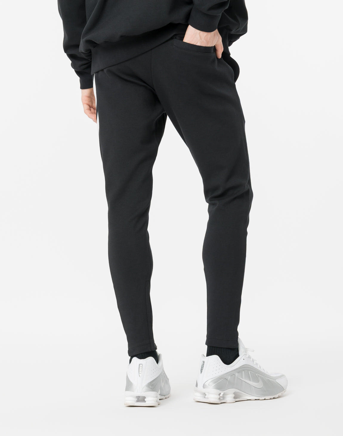 CRONOS バスケットボールパンツ 黒/白　貴重な日本製 CRONOS CROSSLINE Pants【BLACK】