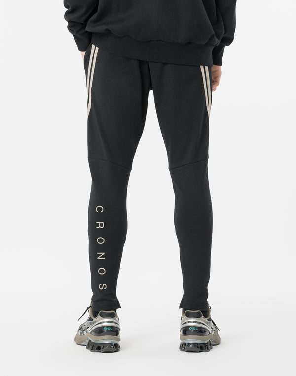 CRONOS TWIN STRIPE Pants【BLACK×GREIGE】