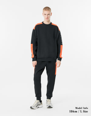 CRONOS Apex Line SWEAT【BLACK×ORANGE】