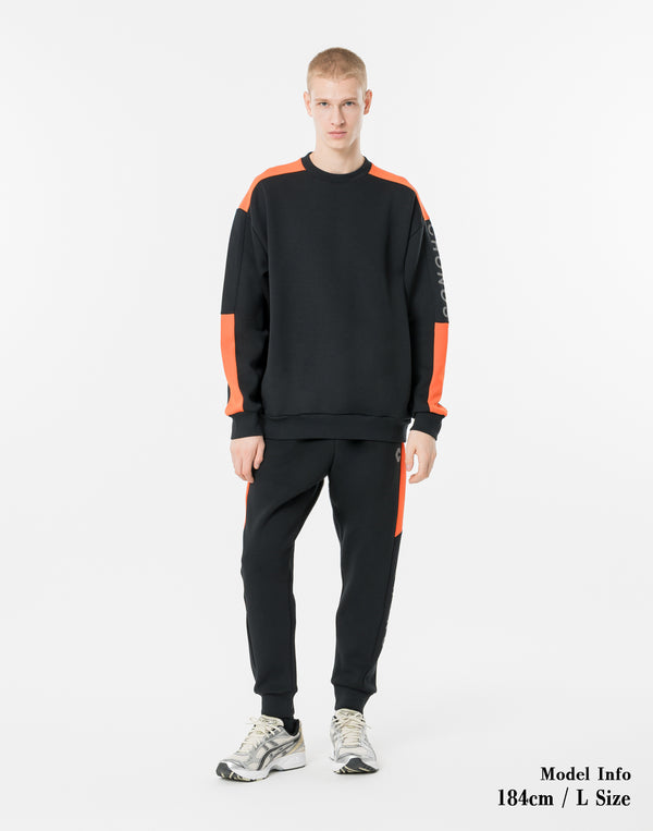 CRONOS Apex Line SWEAT【BLACK×ORANGE】