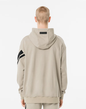 CRONOS CROSSLINE HOODIE【GREIGE】