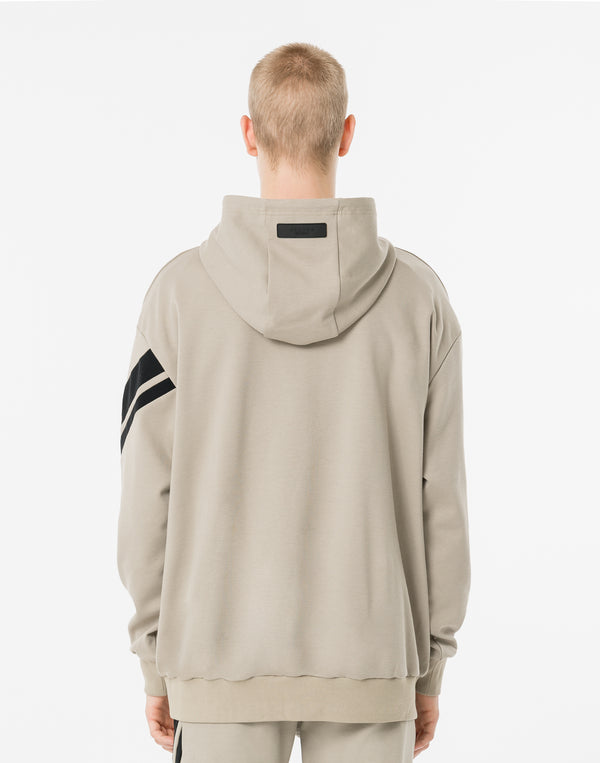 CRONOS CROSSLINE HOODIE【GREIGE】