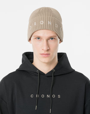 CRONOS  Washable Knit Cap【GREIGE】