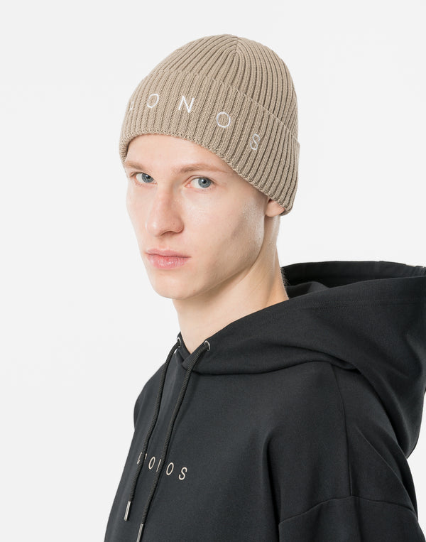 CRONOS  Washable Knit Cap【GREIGE】