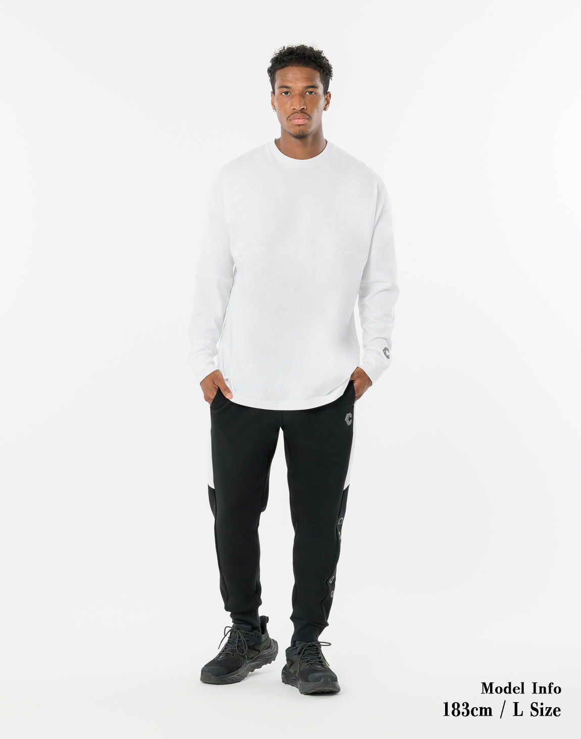 CRONOS Icon Dolman L/S TEE [WHITE]