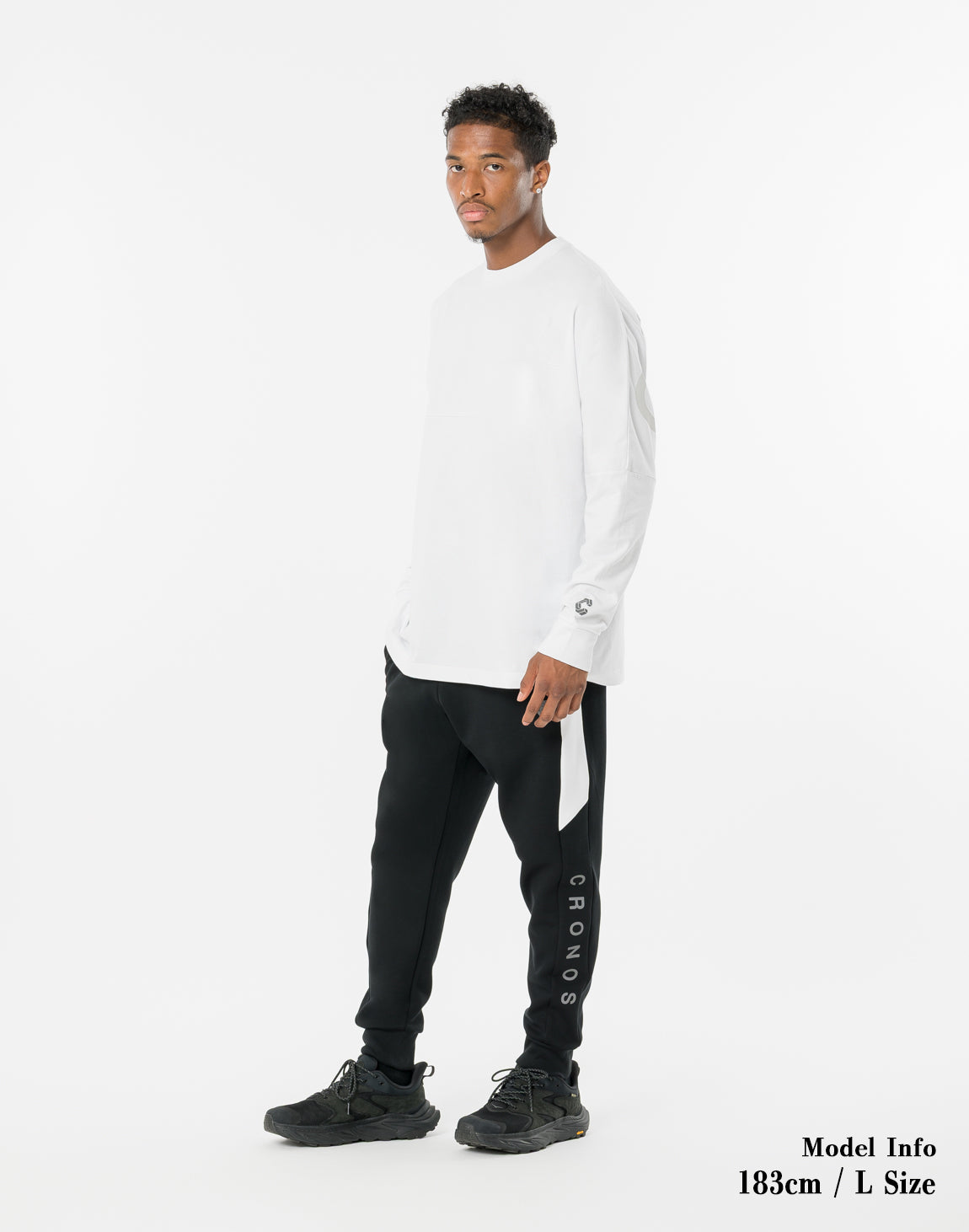 CRONOS Icon Dolman L/S TEE [WHITE]