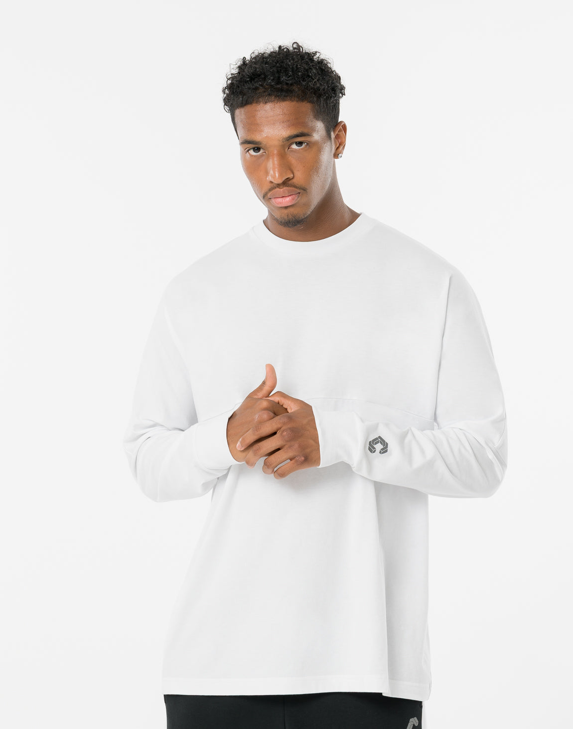 CRONOS ICON DOLMAN L/S TEE【Black】 CRONOS Icon Dolman L/S TEE [WHITE]