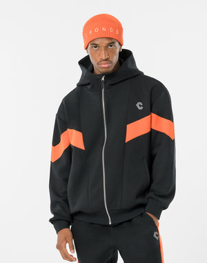 CRONOS Apex Line Zip Foodie【BLACK×ORANGE】