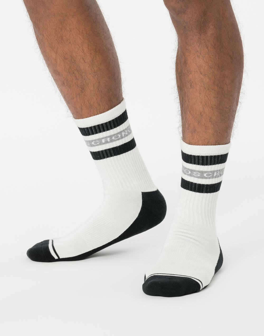 CRONOS Logo Band Socks【WHITE】