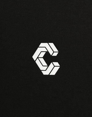 CRONOS BLACK PUREFORM MOCK L/S TEE【BLACK】