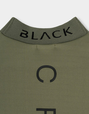 CRONOS BLACK PUREFORM MOCK L/S TEE【KHAKI】
