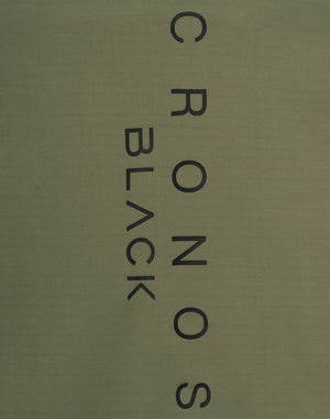 CRONOS BLACK PUREFORM MOCK L/S TEE【KHAKI】