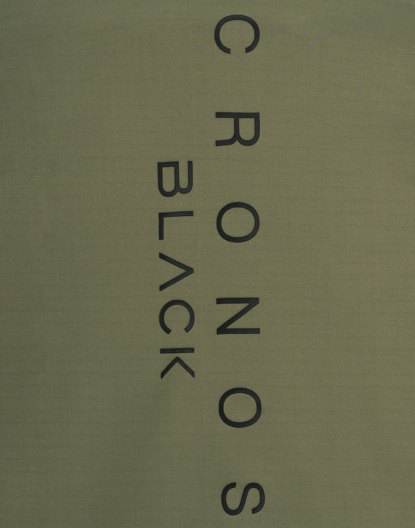 CRONOS BLACK PUREFORM MOCK L/S TEE【KHAKI】