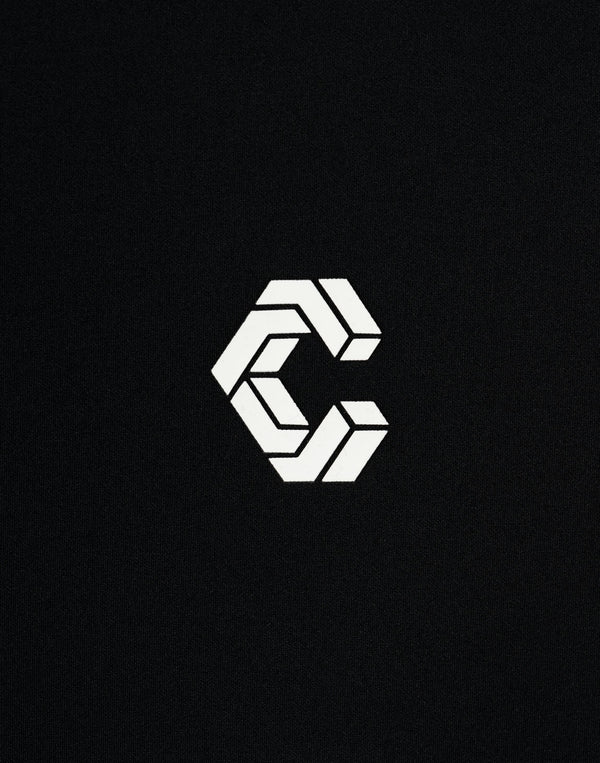 CRONOS BLACK TENSION MOCK SWEAT【BLACK】