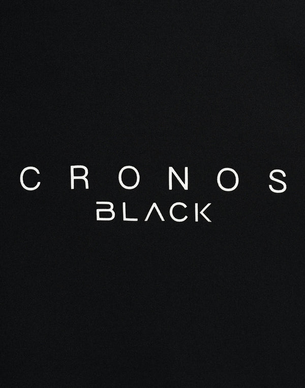 CRONOS BLACK TENSION MOCK SWEAT【BLACK】