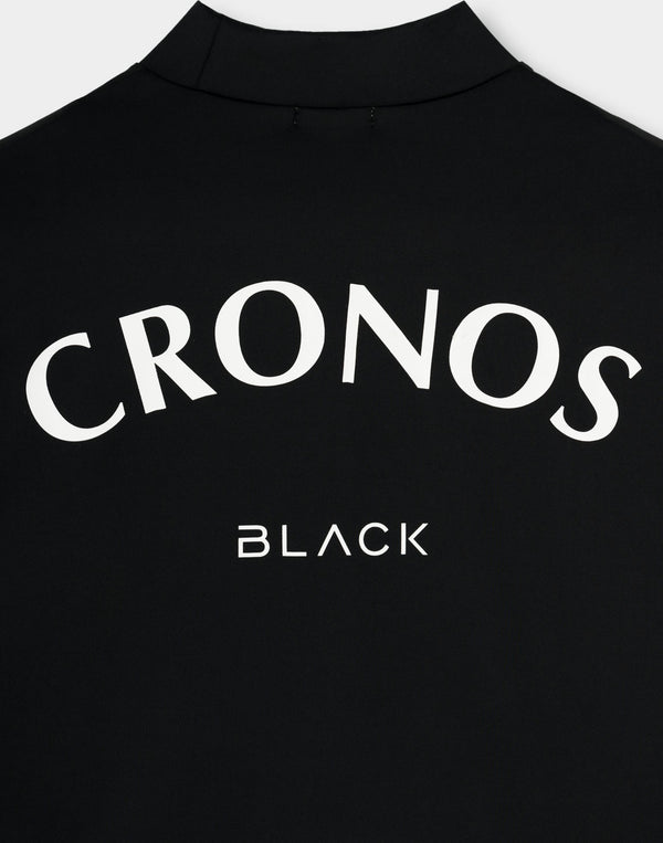 CRONOS BLACK TENSION MOCK SWEAT【BLACK】
