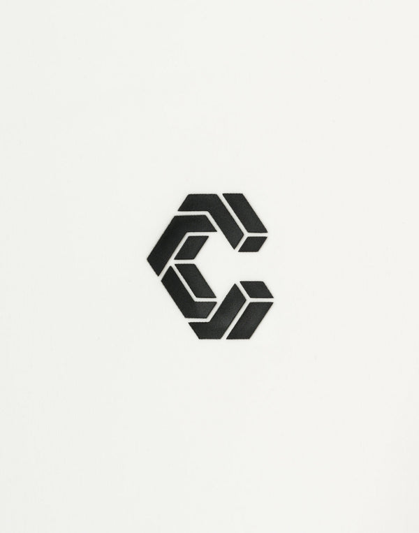 CRONOS BLACK TENSION MOCK SWEAT【M.WHITE】