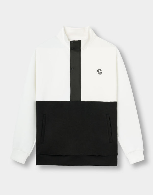 CRONOS BLACK SHIFT BLOUSON【M.WHITE】