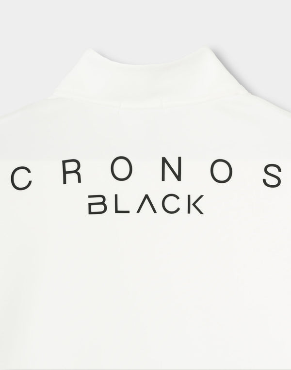 CRONOS BLACK SHIFT BLOUSON【M.WHITE】