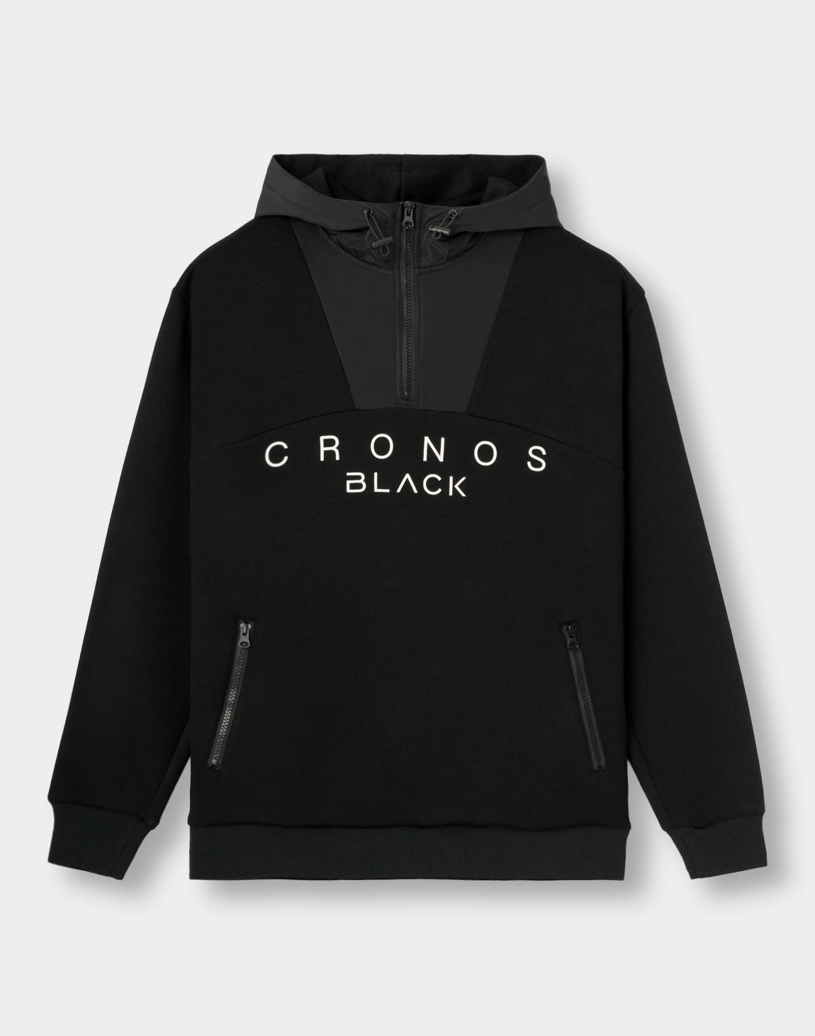 CRONOS 黒 Mサイズ CRONOS BLACK SHIFT HOODIE【BLACK】